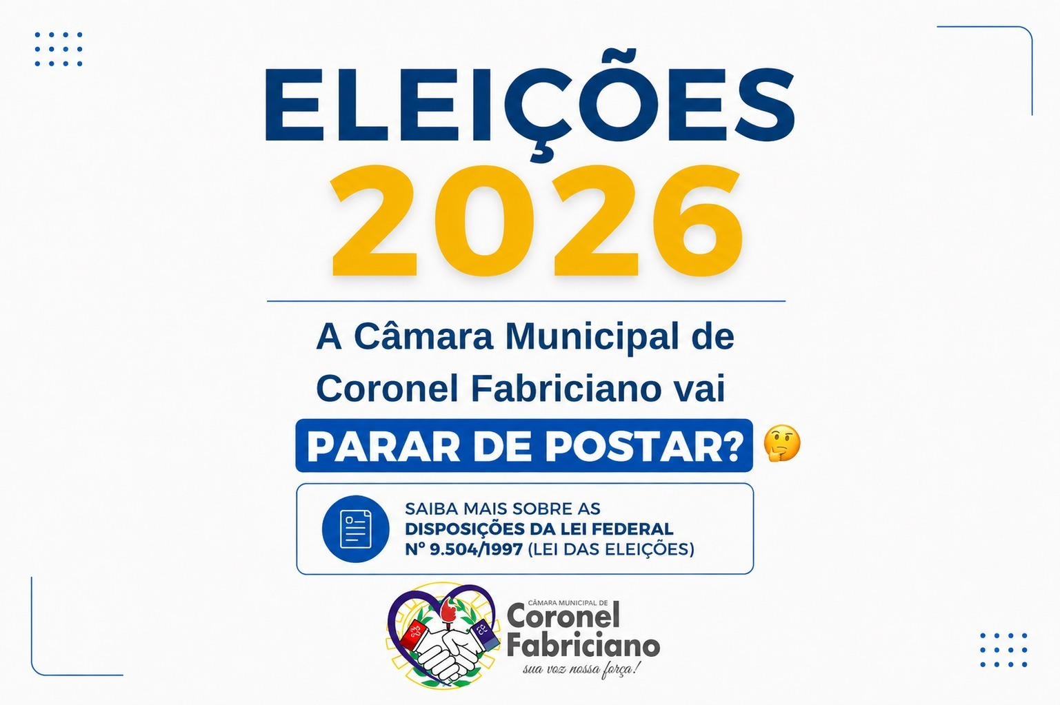 O que se pode publicar